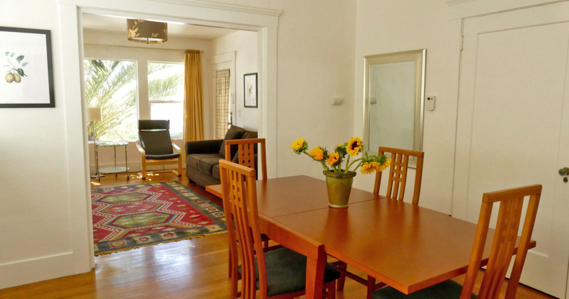 Dining room, Apartment 1707, Oxford Property Management, Berkeley CA