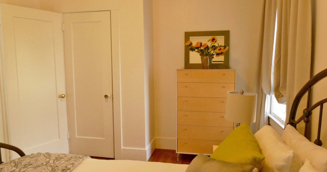 Bedroom, Apartment 1707, Oxford Property Management, Berkeley CA
