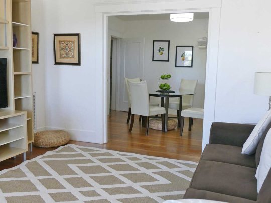 Berkeley Apartment 1707 Livingroom