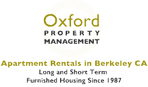 Apartment Rentals in Berkeley – Oxford Apartments, Short and Long Term Furnished Housing Since 1987